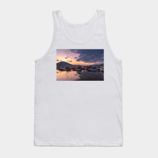 Summer Sunset View at Penticton Marina, Okanagan Lake Tank Top